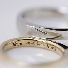 atelier Kiona.（アトリエ キオナ）:【人と被るのは嫌！】雫型で個性的な結婚指輪