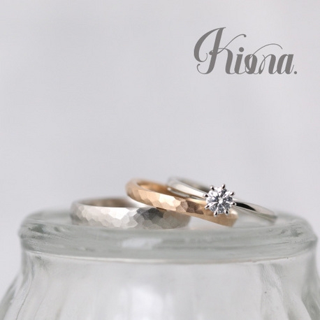 atelier Kiona.（アトリエ キオナ）:お持ち込みダイヤモンドで想いのこもったリフォーム婚約指輪♪