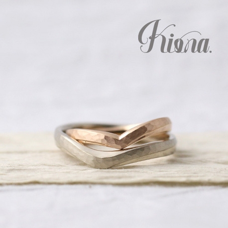 atelier Kiona.（アトリエ キオナ）:鹿がテーマの結婚指輪！ツチメを生かしたデザイン♪