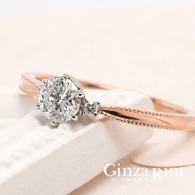 Ginza Rim／銀座リム:【銀座リム／ステファニー】シンプルで凛とした輝きを放つ☆ダイヤモンドリング