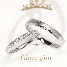 Ginza Rim／銀座リム_【銀座リム／ノラ】ダイヤのグラデーションが放つ清楚な煌めき