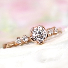 Ginza Rim／銀座リム:【銀座リム／デイジーー】くすり指に咲く、小さなダイヤモンドの花