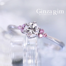 Ginza Rim／銀座リム:【銀座リム／カレン】世界中の女性を魅了する憧れのピンクダイヤモンドリング