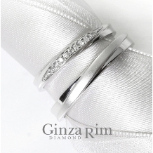 Ginza Rim／銀座リム:【銀座リム／ノラ】ダイヤのグラデーションが放つ清楚な煌めき