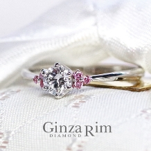 【銀座リム／カレン】6石のピンクダイヤが煌めく可憐なリングに一目惚れ