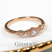 Ginza Rim／銀座リム:【銀座リム／フェリシア】デイリーに愛用できるピンクゴールドのリング
