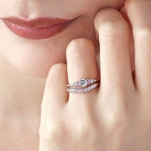 Ginza Rim／銀座リム:【銀座リム／アナベル】ピンクダイヤが贅沢に煌めく、華やかで可憐なリング