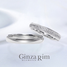 Ginza Rim／銀座リム:【銀座リム／メラニー】ミルグレイン＆ダイヤの煌めきが上品☆