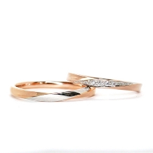 Ginza Rim/銀座リム:【銀座リム/ステラ】二色の素材が織り成すウエーブライン