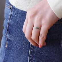 Ginza Rim／銀座リム:【銀座リム／ポーラ】ダイヤのグラデーションが美しいリング