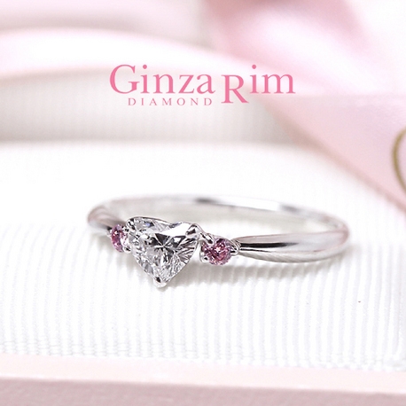 Ginza Rim／銀座リム:【銀座リム／ミーシャ】女の子の憧れ☆ハートシェイプのダイヤモンド