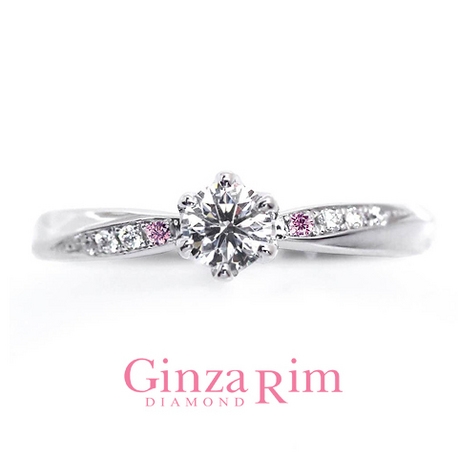 Ginza Rim／銀座リム:【銀座リム／ジゼル】ダイヤモンドの流れるようなグラデーションが魅力！