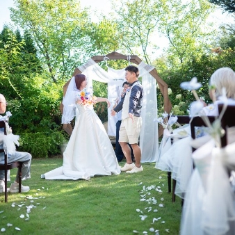 結婚式場：ガーデン挙式≪リアルコーディネートフェア≫♪