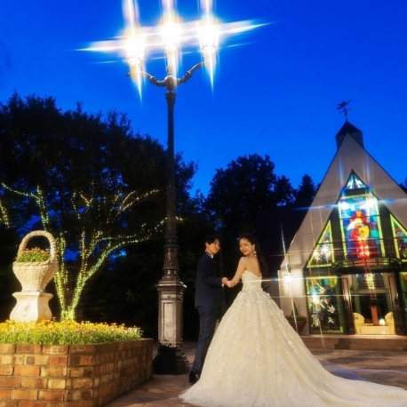 BRIDALFORT（ブライダルフォート）：【 夜限定☆ 】森×光の大人の隠れ家で味わう＊豪華ディナー体験