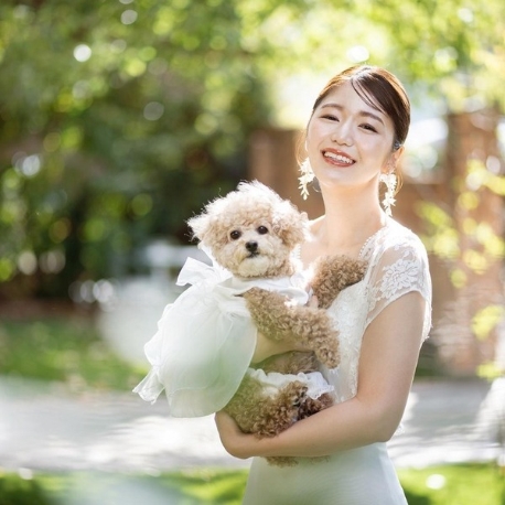 BRIDALFORT（ブライダルフォート）：大切なペットと一緒に《 貸切×ガーデン邸宅 》ペット婚を満喫