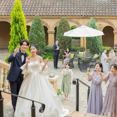 St.ヴァレンタイン福山:【直前予約OK】挙式料全額OFF*貸切邸宅×歴史的大聖堂体験