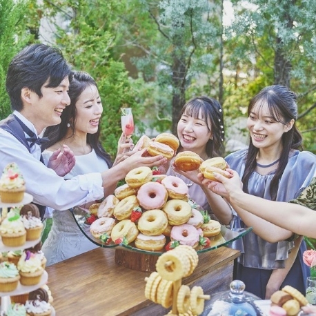 THE CHELSEA COURT（ザ・チェルシーコート）：【GW間近】選べる挙式×自然溢れるガーデン*豪華スイーツ試食♪