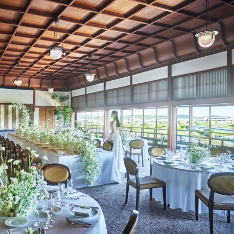FUNATSURU KYOTO KAMOGAWA RESORT （国登録有形文化財）：残2【70名以上ご検討の方】京都最大級の会場見学×2万円相当試食