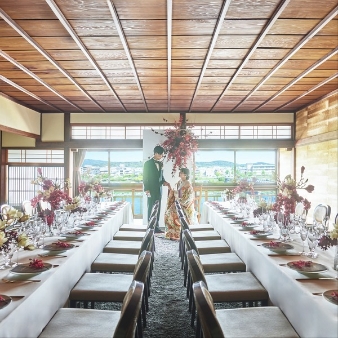 FUNATSURU KYOTO KAMOGAWA RESORT （国登録有形文化財）：【少人数婚】直近もOK♪お得な専用プラン相談会×絶品フレンチ