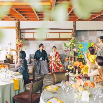 FUNATSURU KYOTO KAMOGAWA RESORT （国登録有形文化財）：【少人数検討の方へ】無料試食付＊少人数婚相談会【専用個室有】
