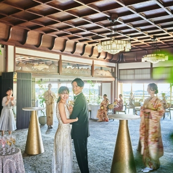 FUNATSURU KYOTO KAMOGAWA RESORT （国登録有形文化財）:【通年適用| 90名381万】京都最大級のワンフロアを貸切・文化財ウエディング