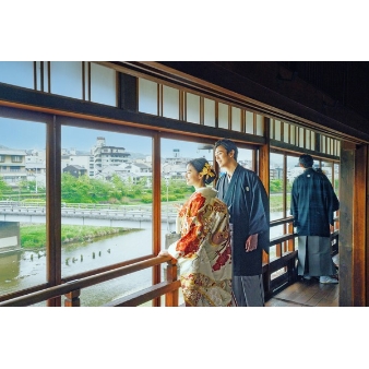 FUNATSURU KYOTO KAMOGAWA RESORT （国登録有形文化財）:【通年適用｜20名122万円】少人数専用VIPルームで叶える和やかなウェディングプラン