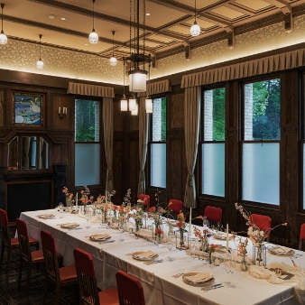 神戸迎賓館 旧西尾邸 （兵庫県指定重要有形文化財）:【2026年4月～5月｜20名111万円】直前割でお得！春うらら会食プラン＜56万円優待＞