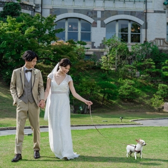 神戸迎賓館 旧西尾邸 （兵庫県指定重要有形文化財）：【愛犬と過ごす結婚式】安心して楽しめる♪ペット婚相談フェア