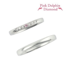 TOKIWA（ブライダルジュエリー　トキワ）:Pink Dolphin Diamond 　1308800/1308801