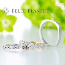 TOMIYA BRIDAL:【BELLE BLANCHE】紫陽花マリッジリング/TOMIYA倉敷店