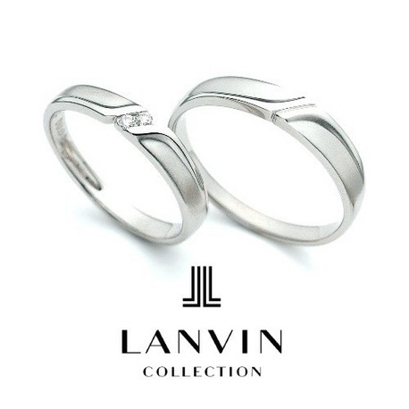 ジュエル森脇:【ジュエル森脇】LANVIN　幸福を願うブルーサファイヤをリングの裏にセット