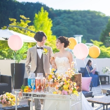 ベル・ブランシェ天童:《2027年6～8月＊50名》結婚式は1日1組限定◆館内の好きな場所で過ごせるから快適！サマープラン
