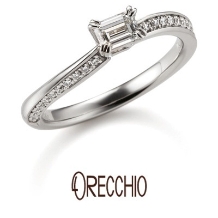 ＯＲＥＣＣＨＩＯ（オレッキオ）:＜イランイラン＞婚約指輪　お揃いの結婚指輪との重ね着けで指先を美しく演出