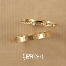 ＯＲＥＣＣＨＩＯ（オレッキオ）の婚約指輪&結婚指輪