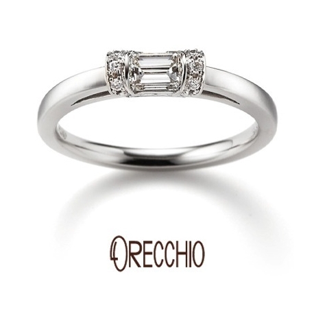 ＯＲＥＣＣＨＩＯ（オレッキオ）:＜スイートマジョラム＞婚約指輪　爪のないインビジブルセッティングが特徴