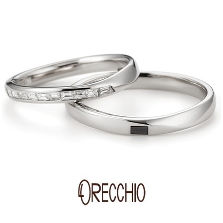 ＯＲＥＣＣＨＩＯ（オレッキオ）:＜ジャスミン＞　結婚指輪　GM-5003L/GM‐5003M