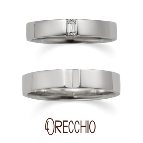 ＯＲＥＣＣＨＩＯ（オレッキオ）:＜aman～アマン＞結婚指輪　AM-2305/AM-2306