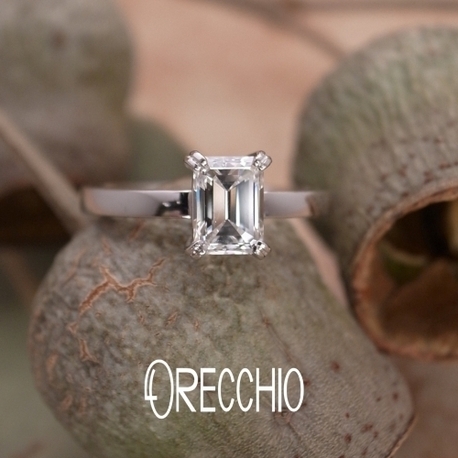 ＯＲＥＣＣＨＩＯ（オレッキオ）:＜aman～アマン＞オレッキオらしいデザインをよりクールにした婚約指輪