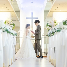 クサツエストピアホテル:【2人から叶う！】天空のスカイチャペルセレモニープラン