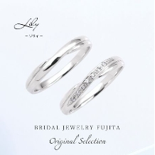 Bridal Jewelry Fujita（ブライダルジュエリーフジタ）:憧れのプラチナがペア10万円で叶う・LILY/リリィ