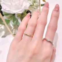 Bridal Jewelry Fujita（ブライダルジュエリーフジタ）:≪2022 NEW!≫ POMME/ポム　マリッジリング