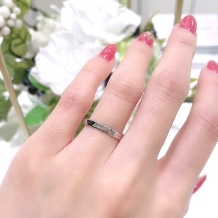 Bridal Jewelry Fujita（ブライダルジュエリーフジタ）:プラチナ×プチプライスが嬉しい　マリッジリング