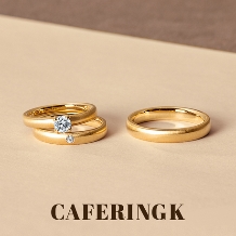 Bridal Jewelry Fujita(ブライダルジュエリーフジタ):CAFERING K 「lune doree リュヌドレー」