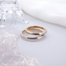 Bridal Jewelry Fujita(ブライダルジュエリーフジタ):ふたりの永遠の絆を表現、2色使いがおしゃれ ETERNITE/エテルニテ【永遠】