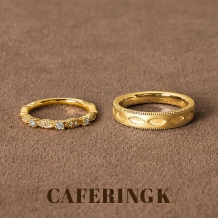 Bridal Jewelry Fujita(ブライダルジュエリーフジタ):CAFERING K 「passion パスィオン」