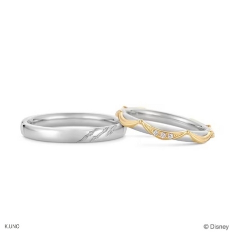 Bridal Jewelry Fujita(ブライダルジュエリーフジタ):Love Grows ~『美女と野獣』/ マリッジリング~