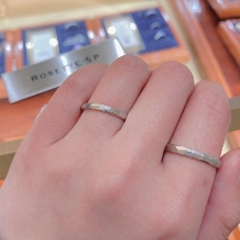 関西最大級のブランド数。結婚指輪￥119,000～ RosettE/SP