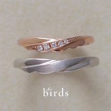 関西最大級のブランド数。結婚指輪￥143,000～　birds
