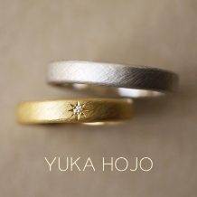 YUKA HOJO 結婚指輪（マリッジリング） Weave　織