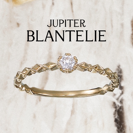 オシャレな女性 必見 Jupiter Blantelieエンゲージリング Garden ガーデン ゼクシィ